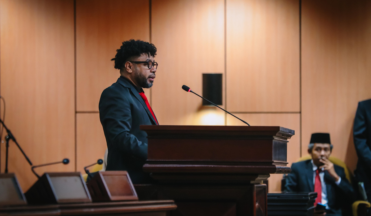 Anggota DPD RI Filep Wamafma