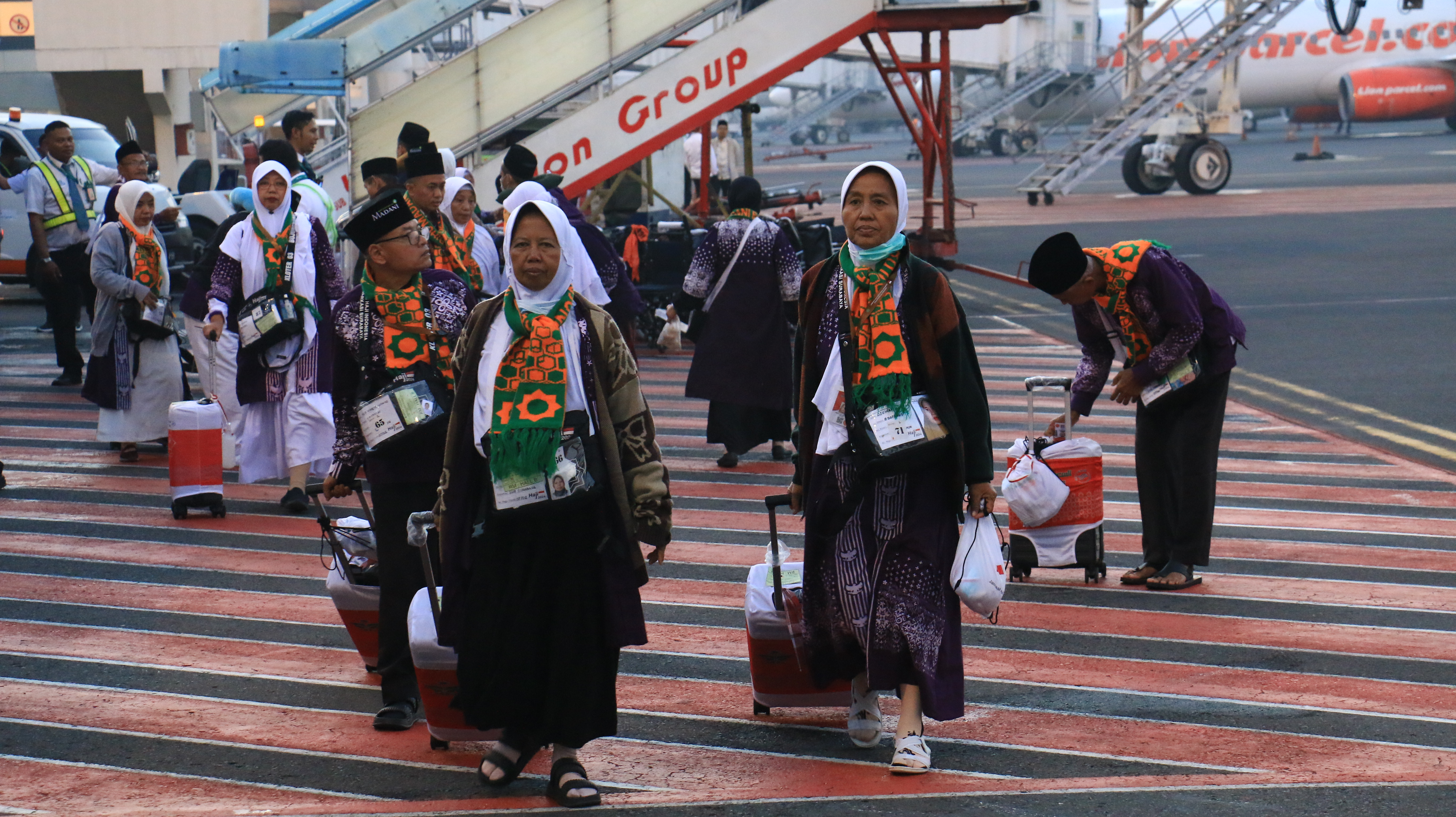 Kloter pertama jemaah haji