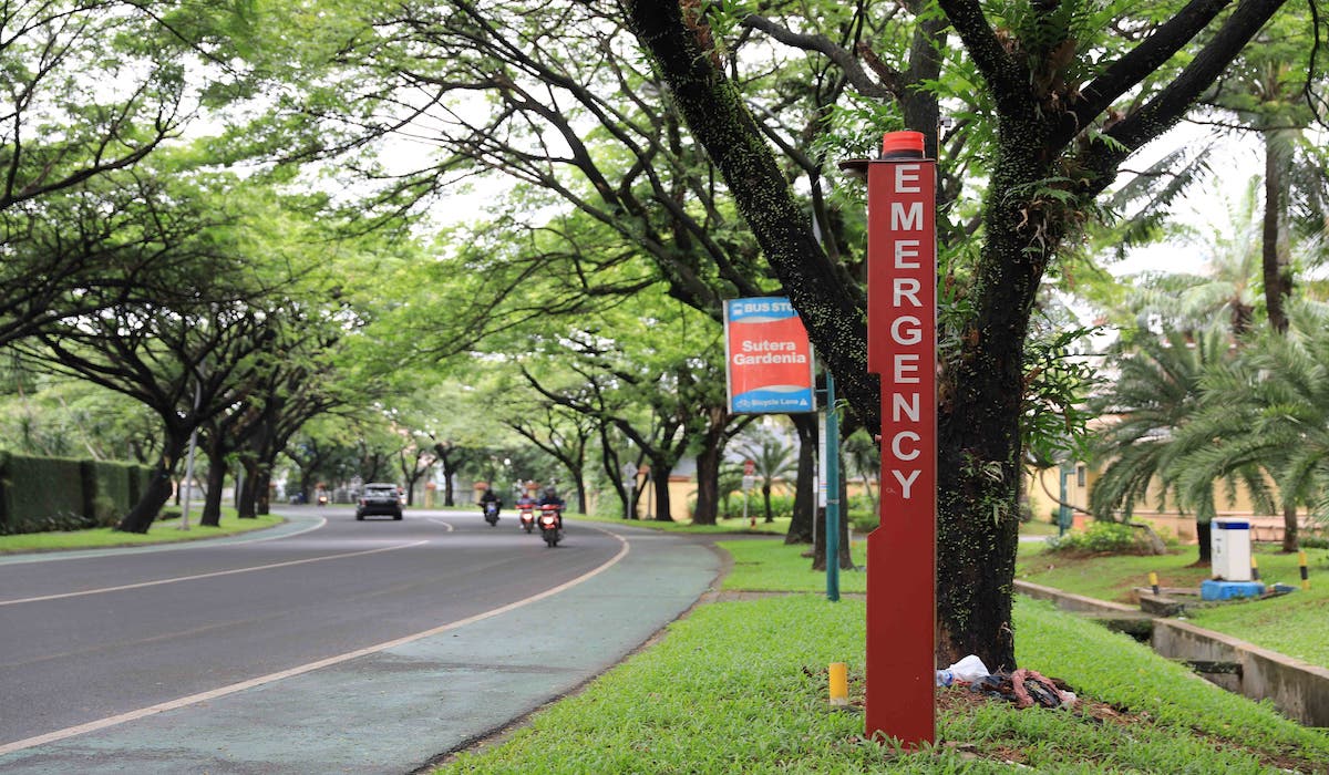 Ilustrasi konsep properti hijau demi memerangi perubahan iklim