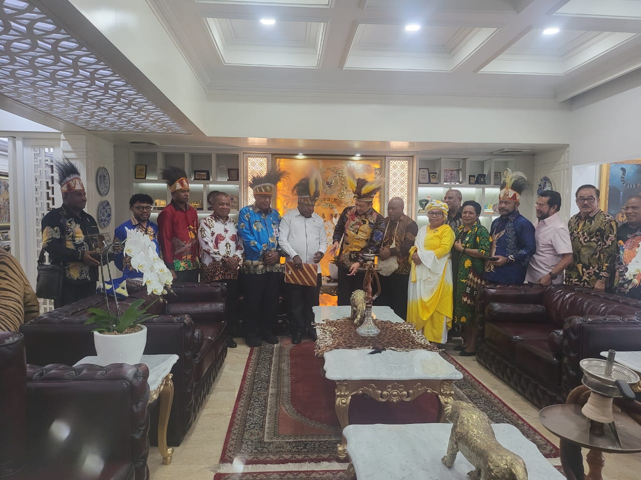 Temui Bamoset, MRP Papua minta kepala daerah harus diisi oleh orang asli papua