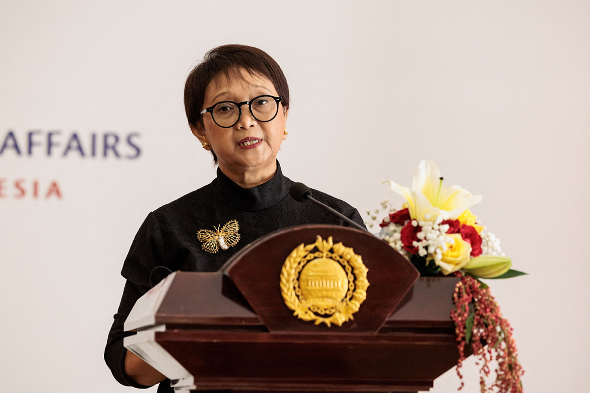 Menteri Luar Negeri Retno Marsudi.