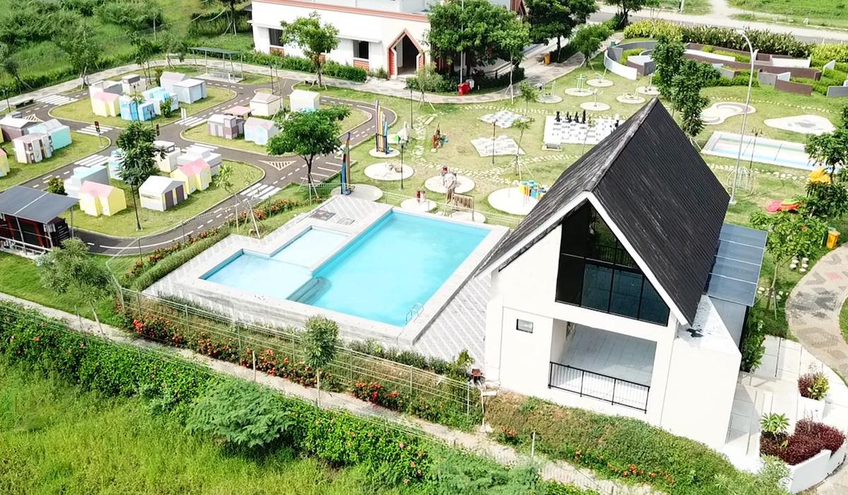 Area playground di kawasan KV3 Karawang