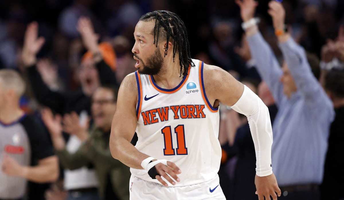 JALEN Brunson dari New York Knicks.