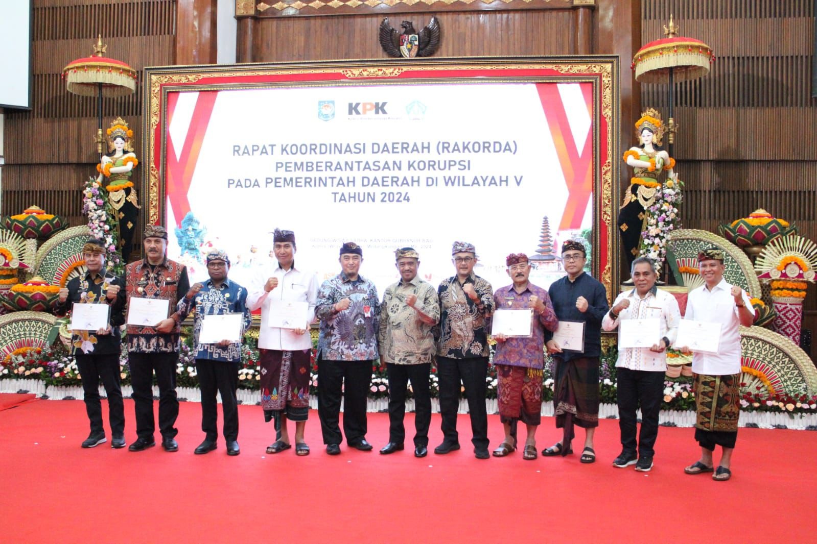 Rakorda Pemberantasan Korupsi.