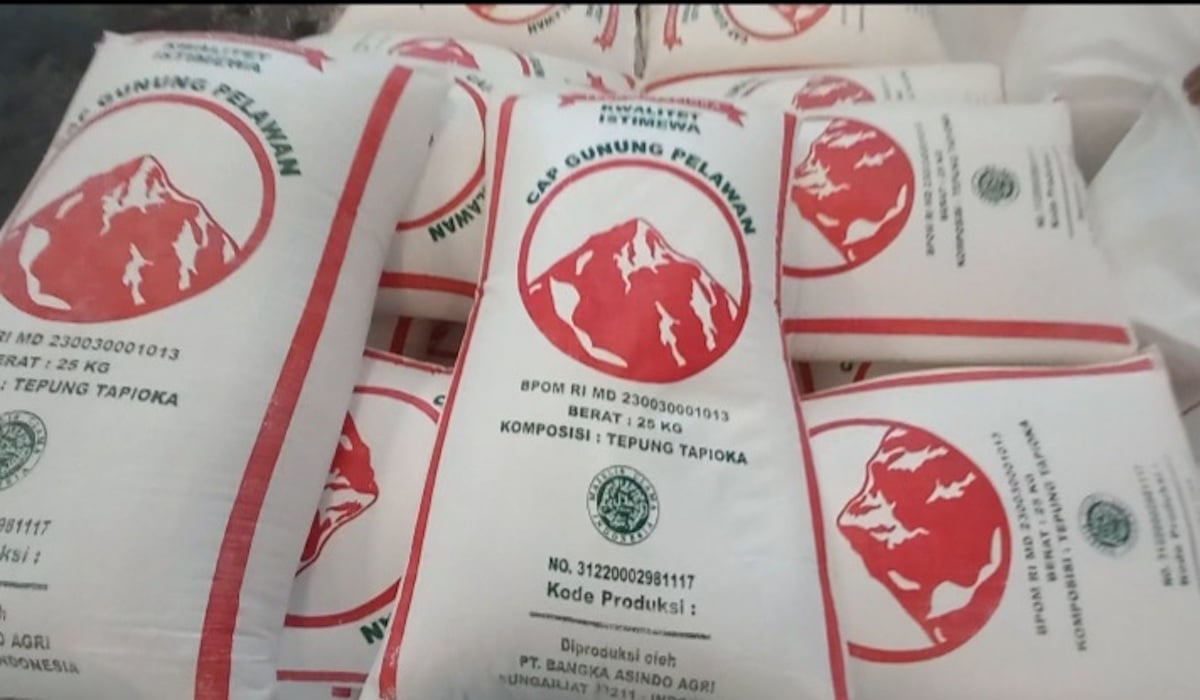 Produk olahan singkong asal Bangka 