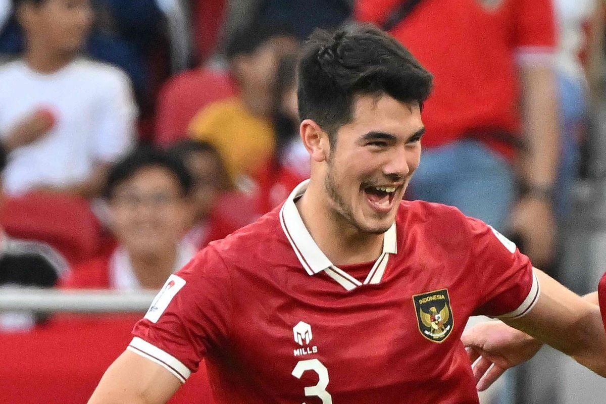 Pemain bertahan timnas Indonesia Elkan Baggott