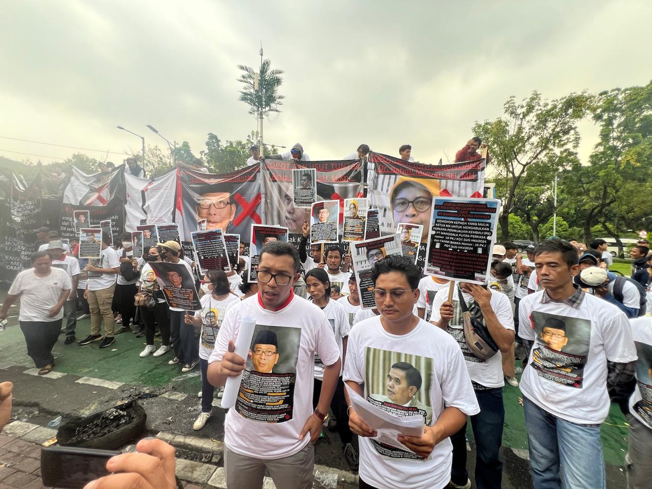 Karyawan Pt Polo Ralph Lauren minta MA untuk mengganti salah satu hakim yang menangani perkara sengketa merek Polo 