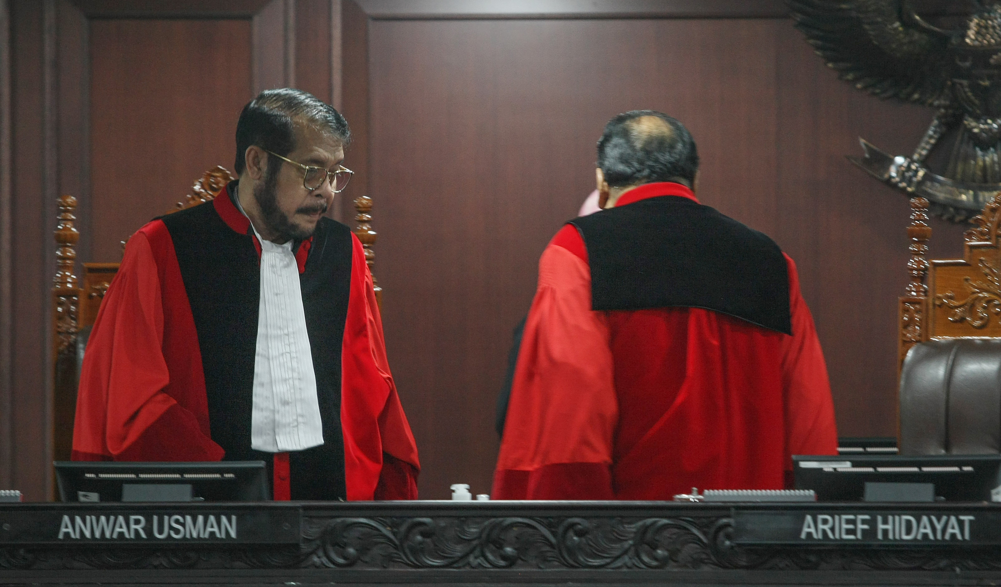 Hakim konstitusi Anwar Usman