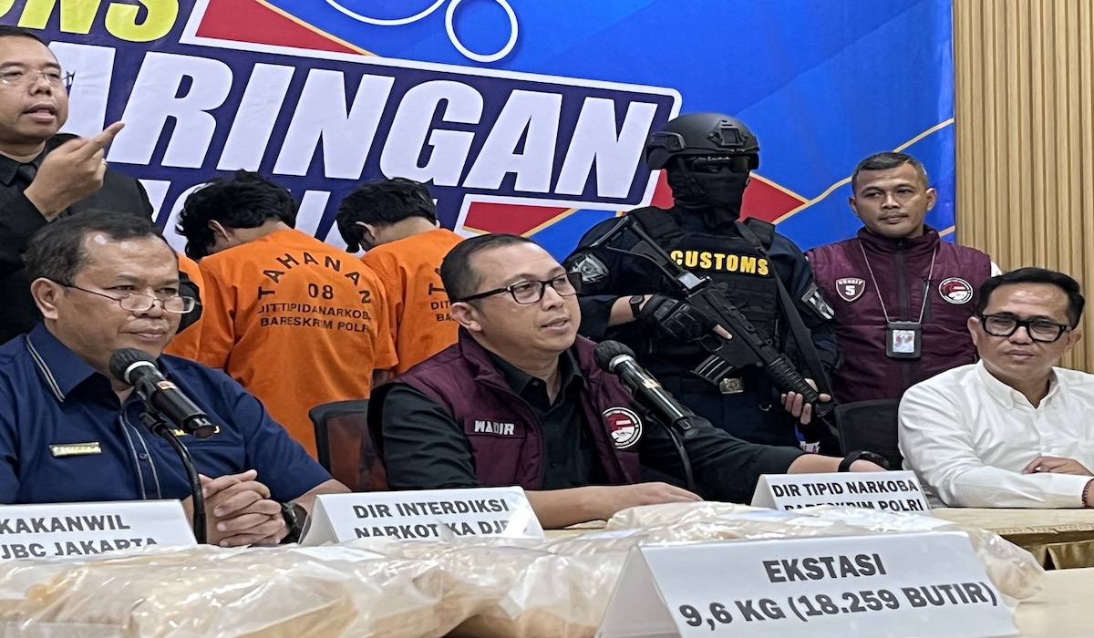 Ribuan butir ekstasi masuk dari Belanda ke Indonesia lewat Pos