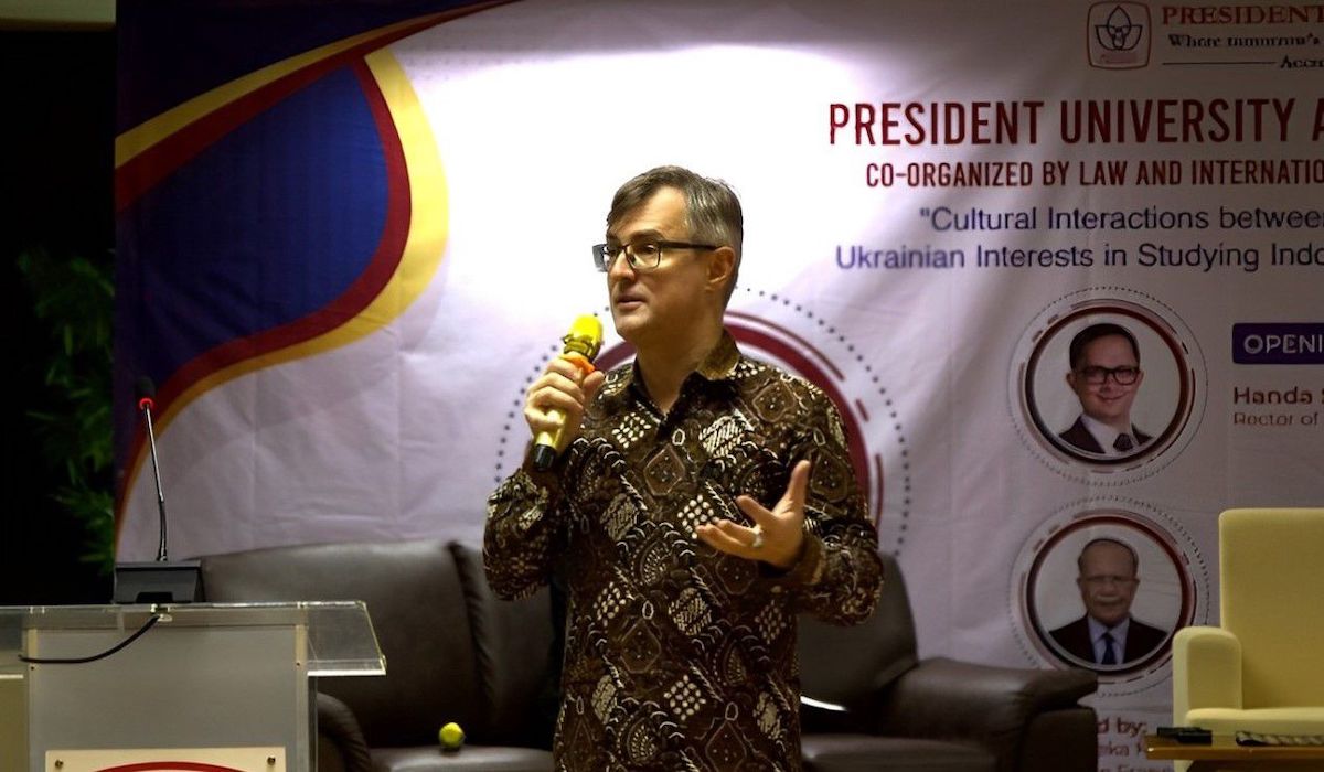 Dubes Ukraina untuk Indonesia Vasyl Hamianin