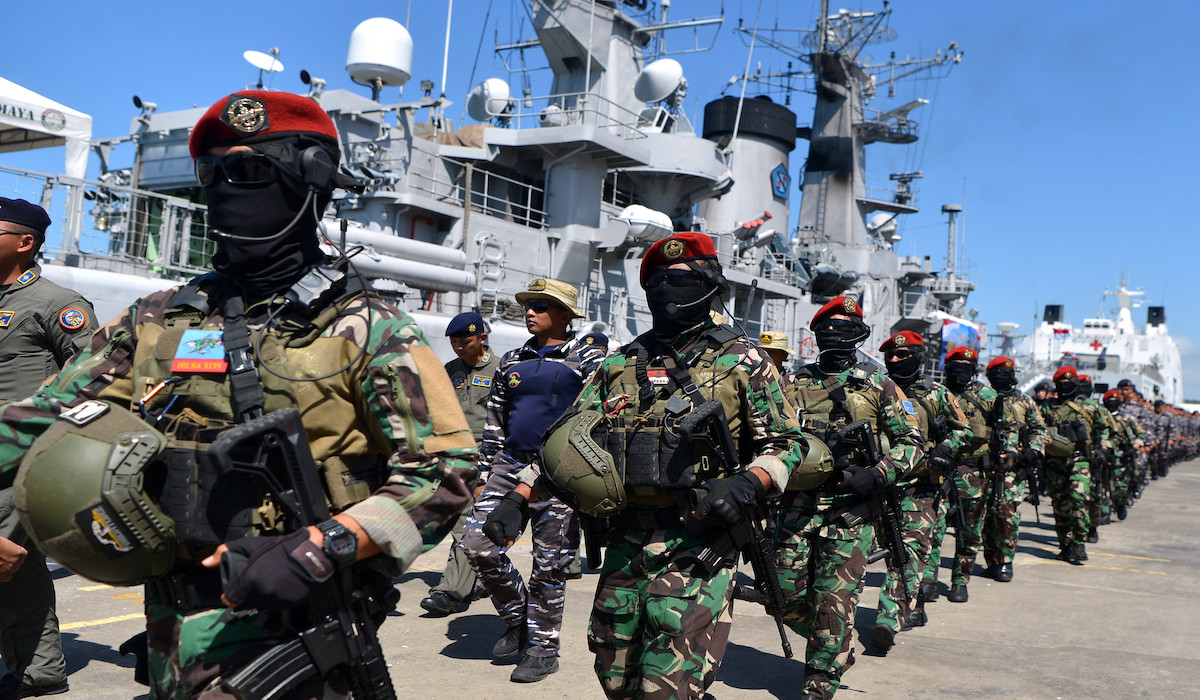 Pertahanan antar empat negara