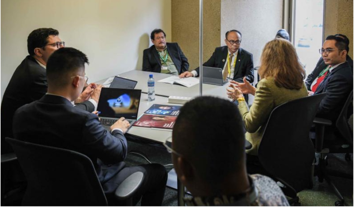 Menteri Komunikasi dan Informatika Budi Arie Setiadi dalam WSIS 2024 di Jenewa, Swiss, bertemu dengan UNESCO. 