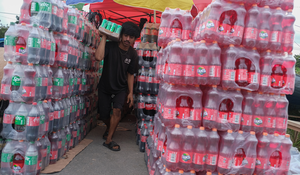 Ilustrasi minuman kemasan