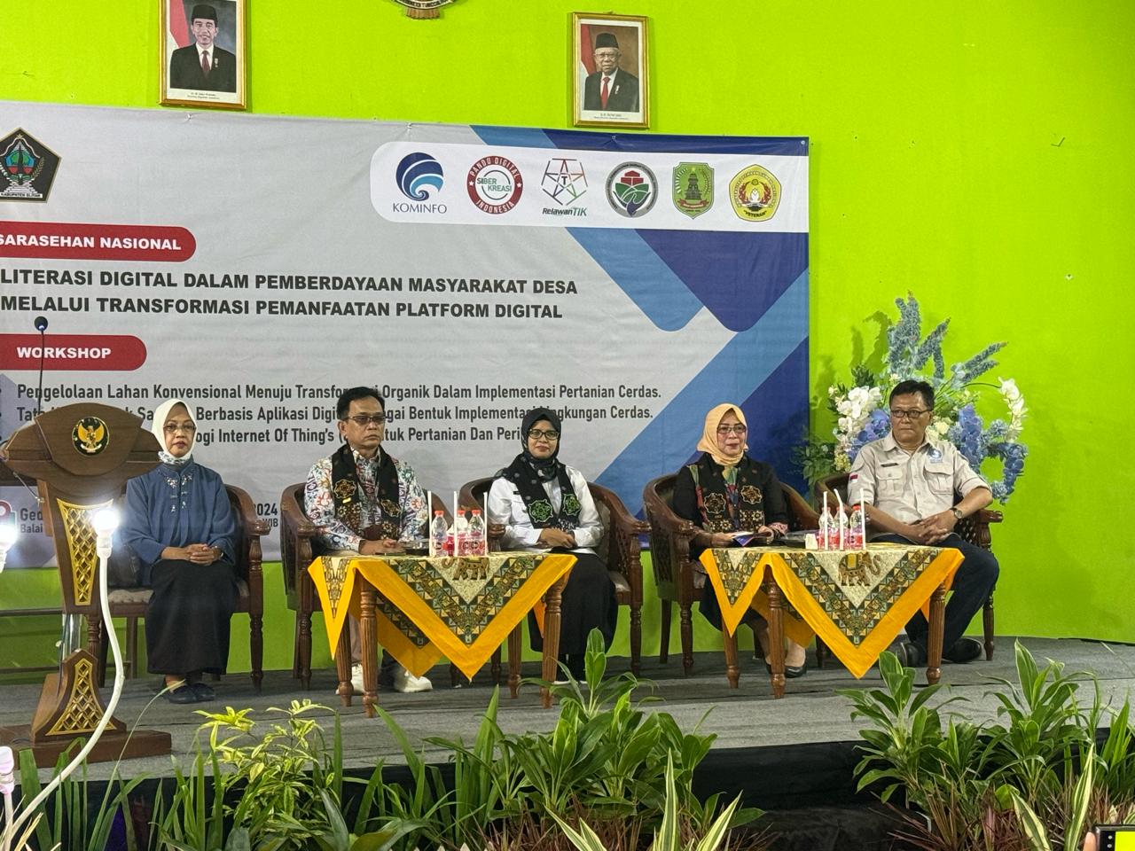 Sarasehan Nasional dan Workshop Literasi Digital Sektor Pendidikan 