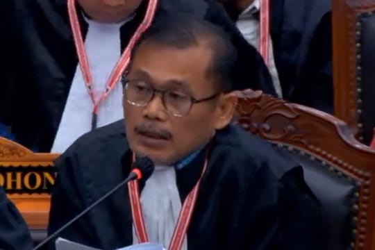 Kuasa hukum KPU Josua Victor