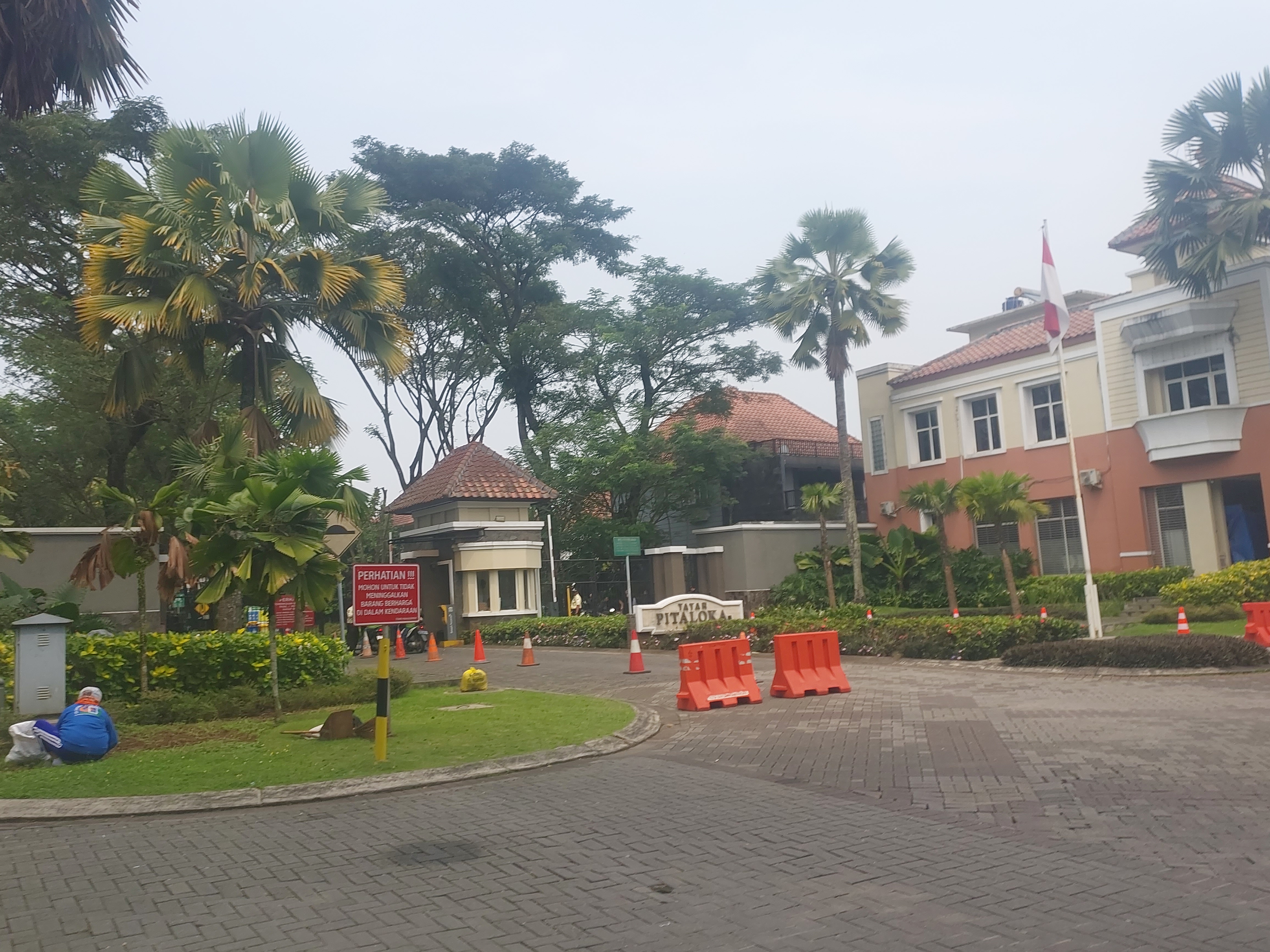 Lokasi lahan yang disengketakan oleh ahli waris