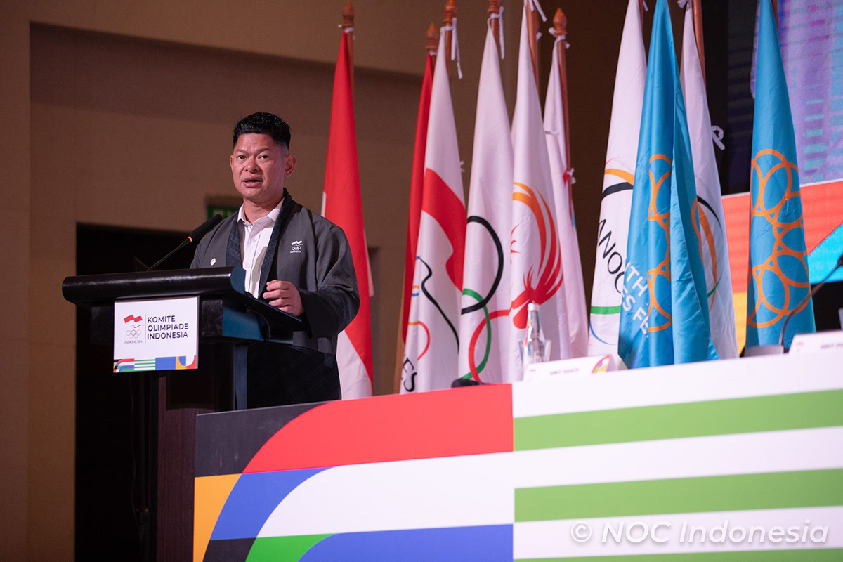 Ketua Umum KOI Raja Sapta Oktohari.