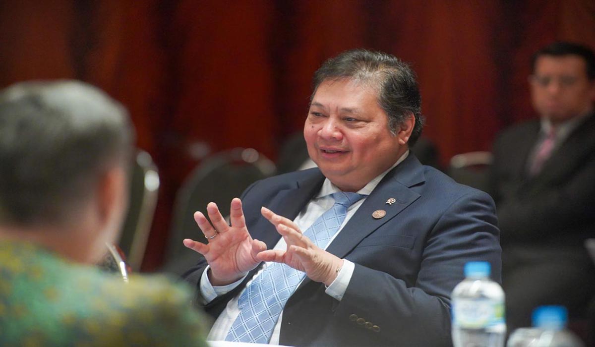Menko Bidang Perekonomian Airlangga Hartarto.