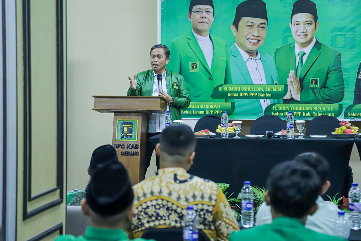 Rapat Pimpinan Cabang (Rapimcab) DPC PPP Kabupaten Tangerang.