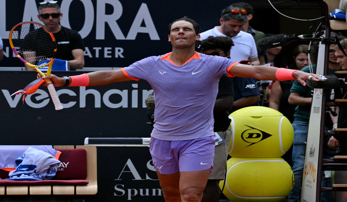 Petenis Spanyol Rafael Nadal