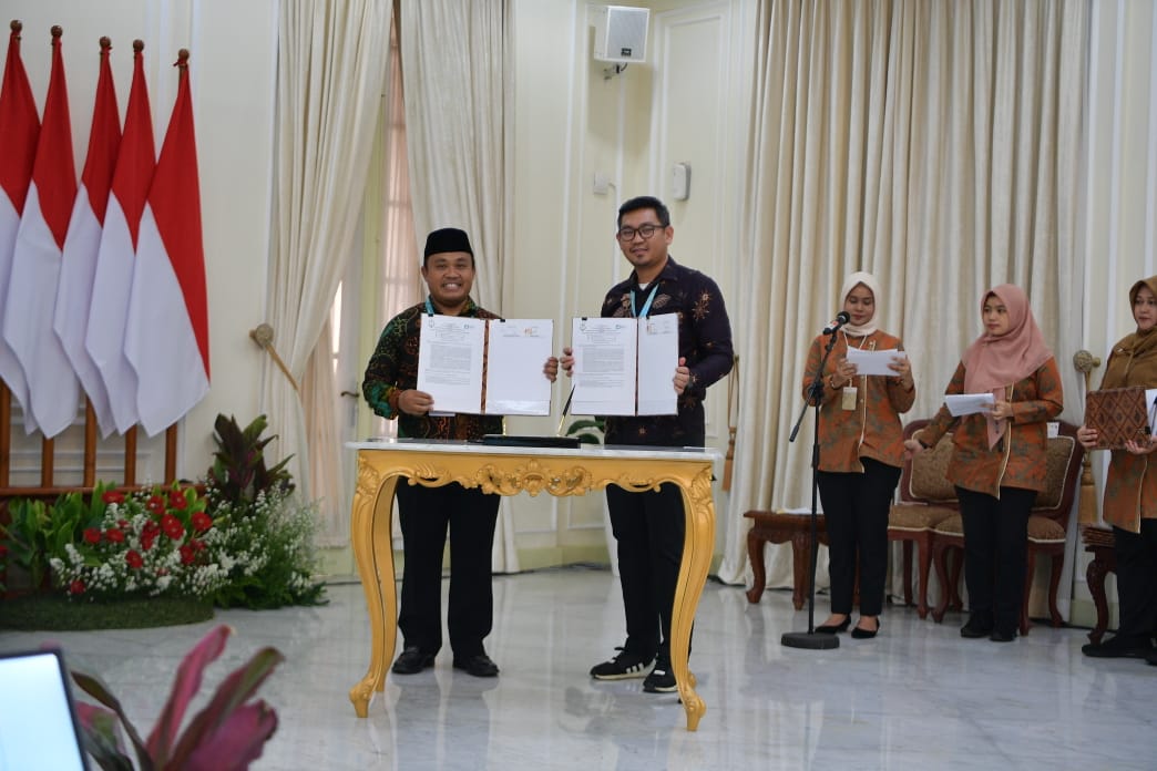 Penandatanganan MOU Jawara dan Ruang Amal Indonesia