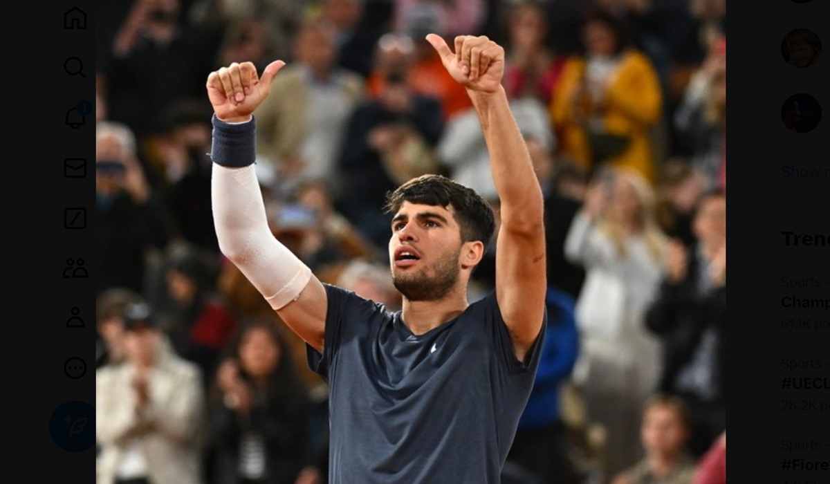 Petenis Spanyol Carlos Alcaraz