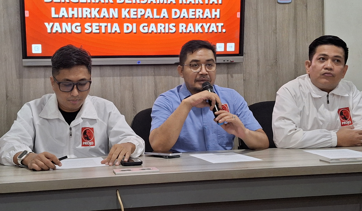 Projo menyebut akan memberikan dukungan untuk kepala daerah yang telah direstui oleh Jokowi dan Prabowo Subianto