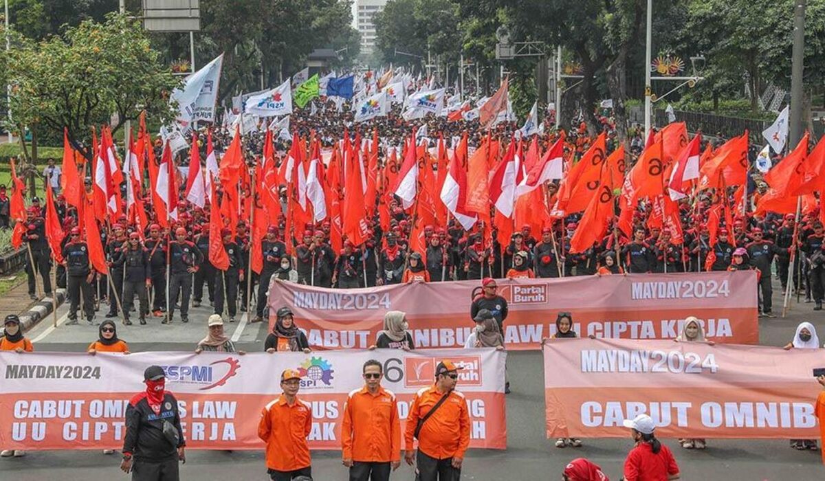 Gangguan Keamanan saat May Day 2024 Turun 39,27 Persen