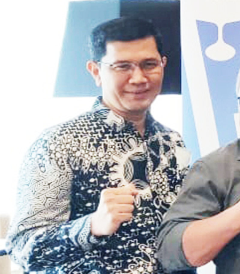 Direktur Indonesia ICT Institute Heru Sutadi. 