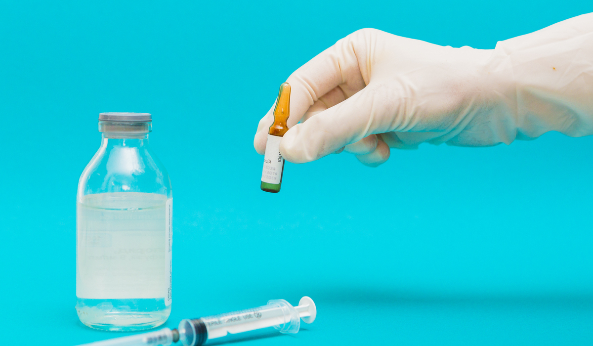 Ilustrasi sabu cair.