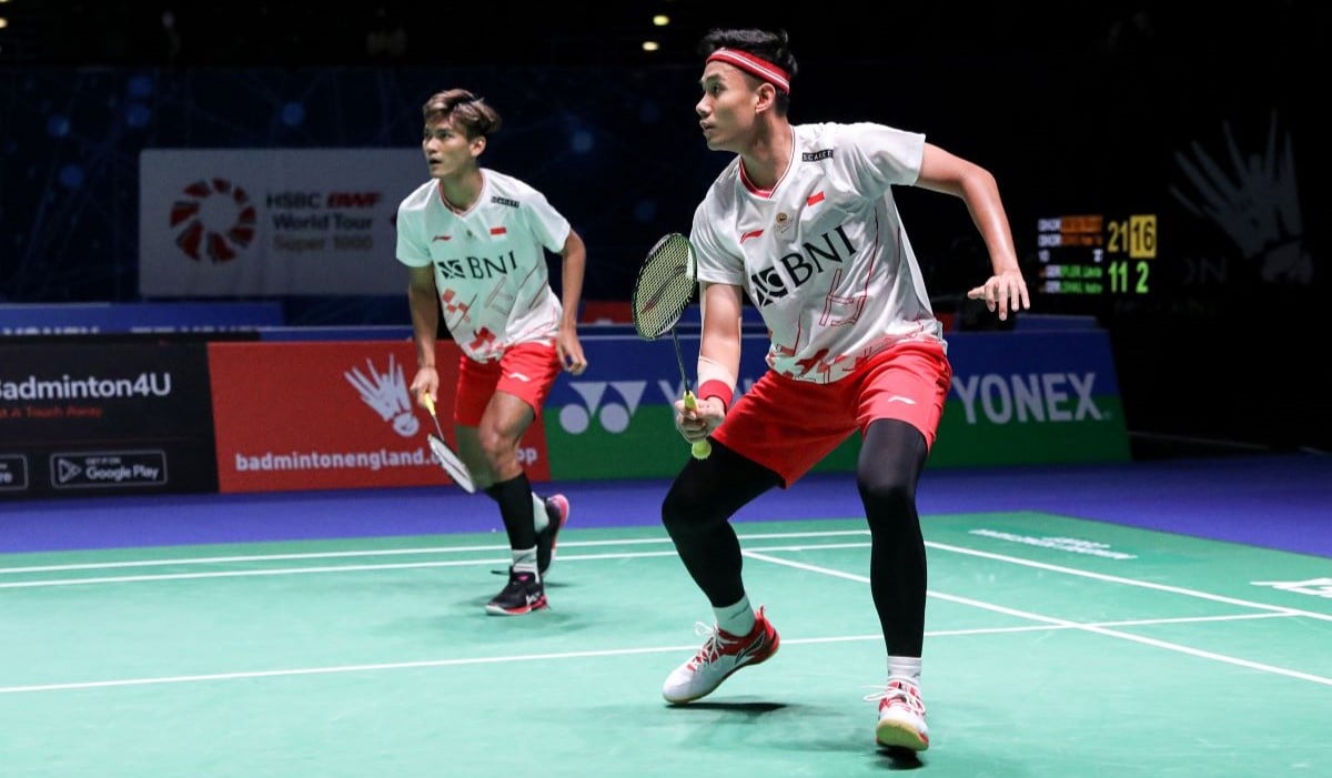 Pasangan Bagas Maulana/Muhammad Shohibul Fikri