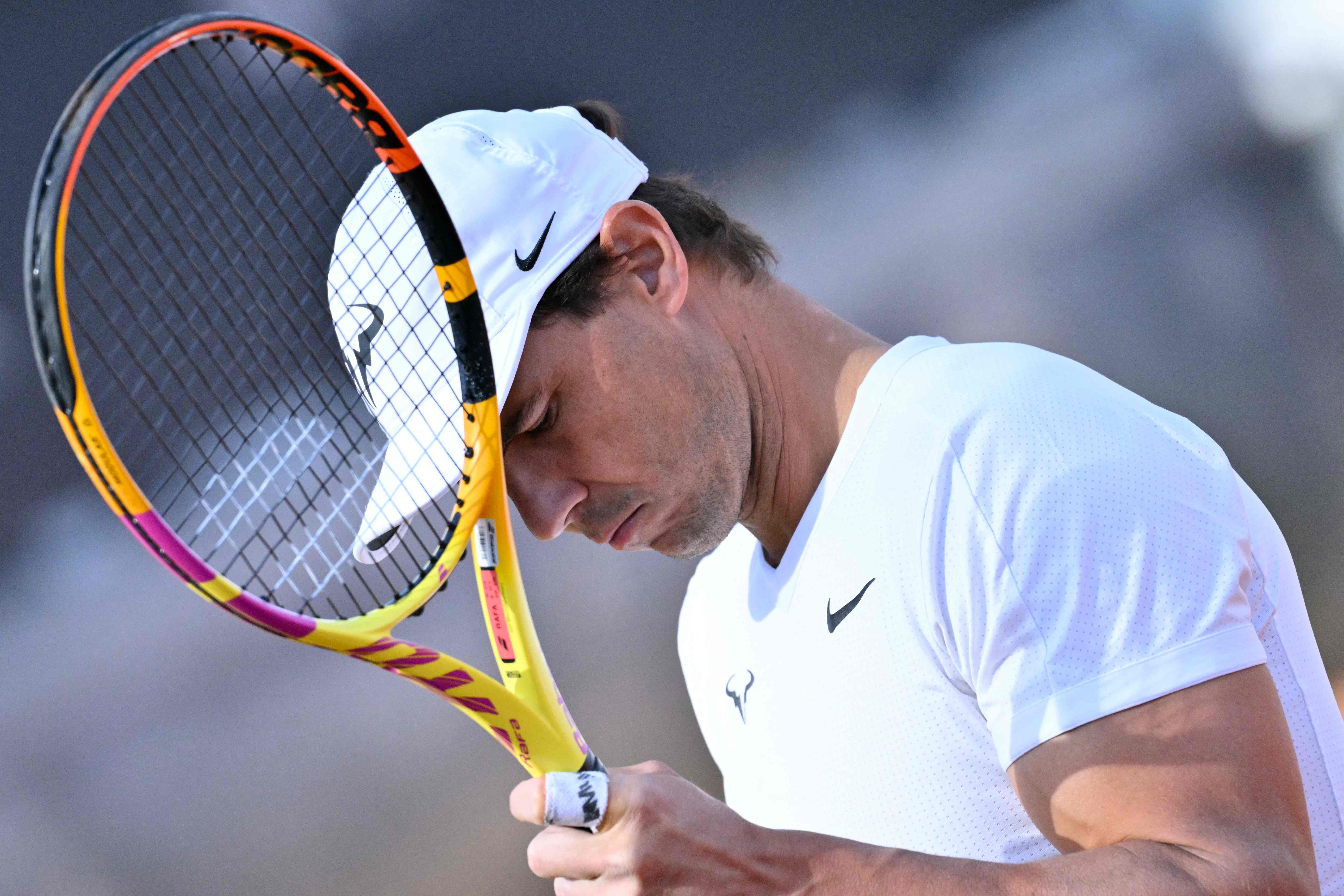 Petenis Spanyol Rafael Nadal. 