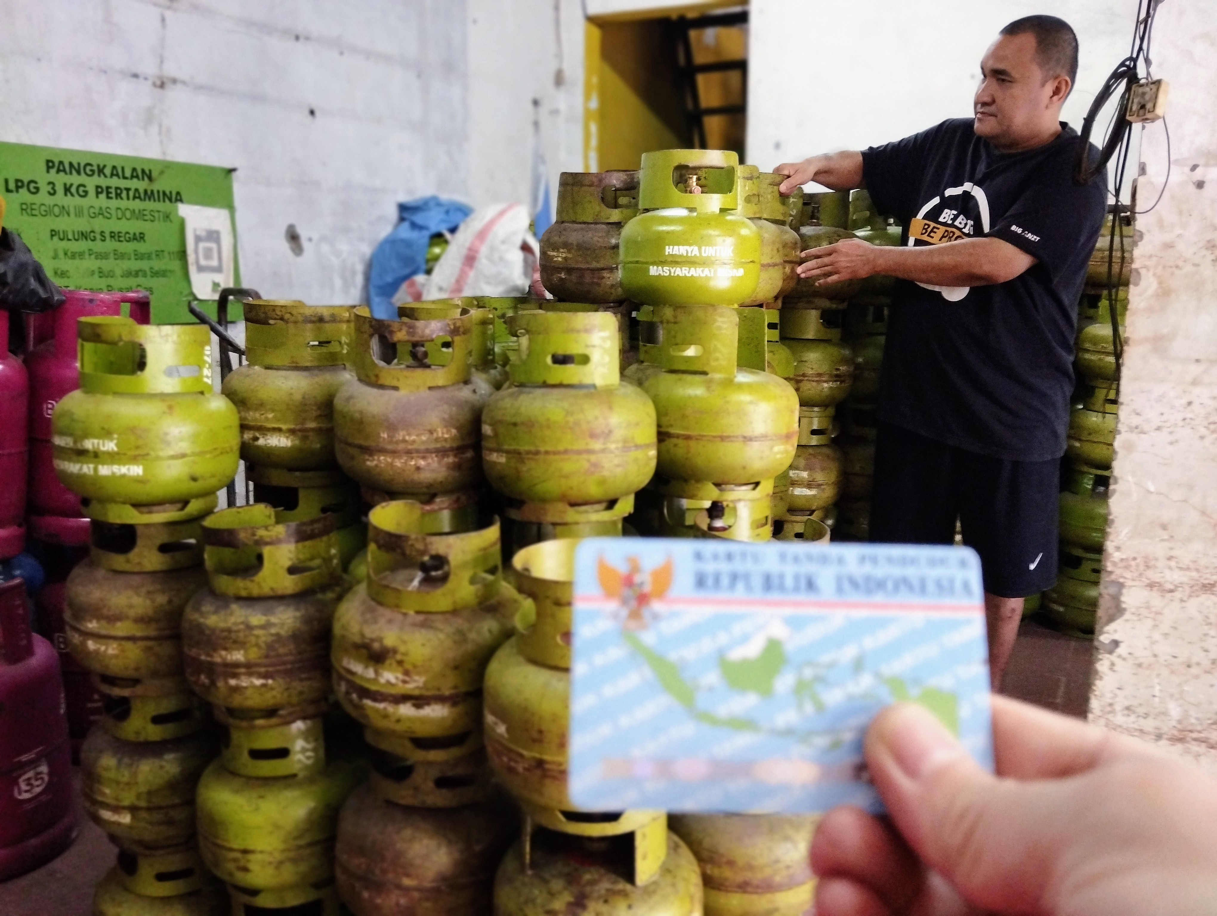 Pembelian Gas Elpiji 3 kg akan Dicatat Digital Per 1 Juni. 