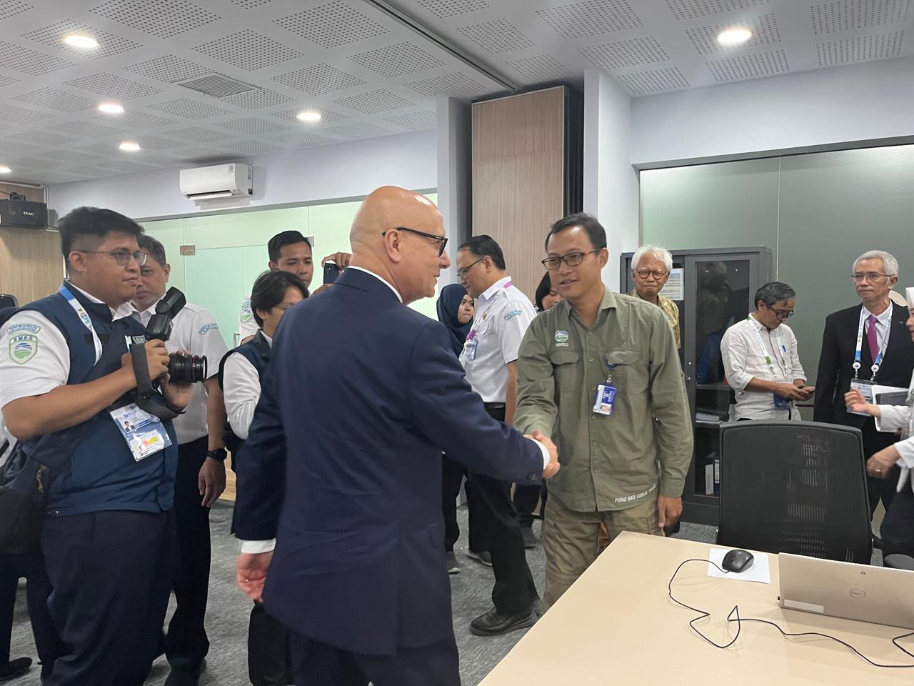 BNPB menyambut kedatangan delegasi World Water Forum di Bali