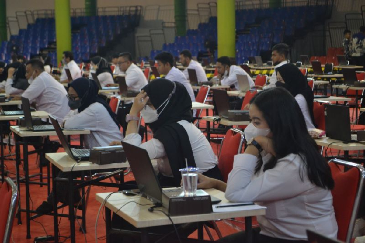 Tray Out Calon Aparatur Sipil Negara (CASN) Juara yang digelar oleh Badan Kepegawaian Daerah (BKD) Provinsi Jawa Barat (Jabar)
