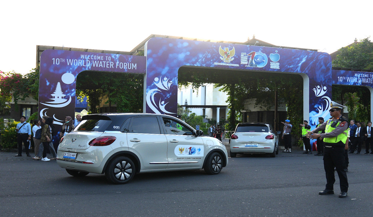Wuling motor berkontribusi dalam event WWF ke-10 di Bali