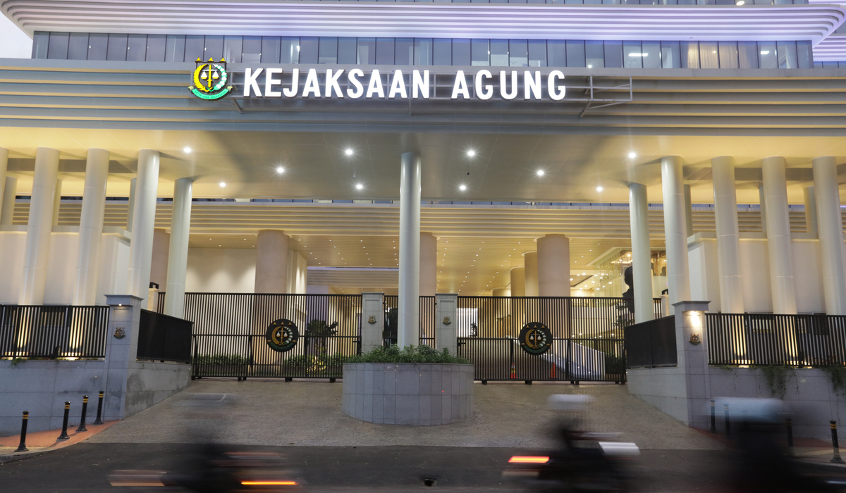 Gedung Kejaksaan Agung, di Jakarta.