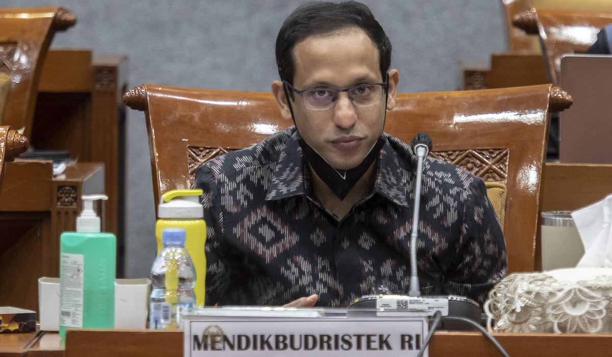 Mendikbud Ristek Nadiem Makarim.