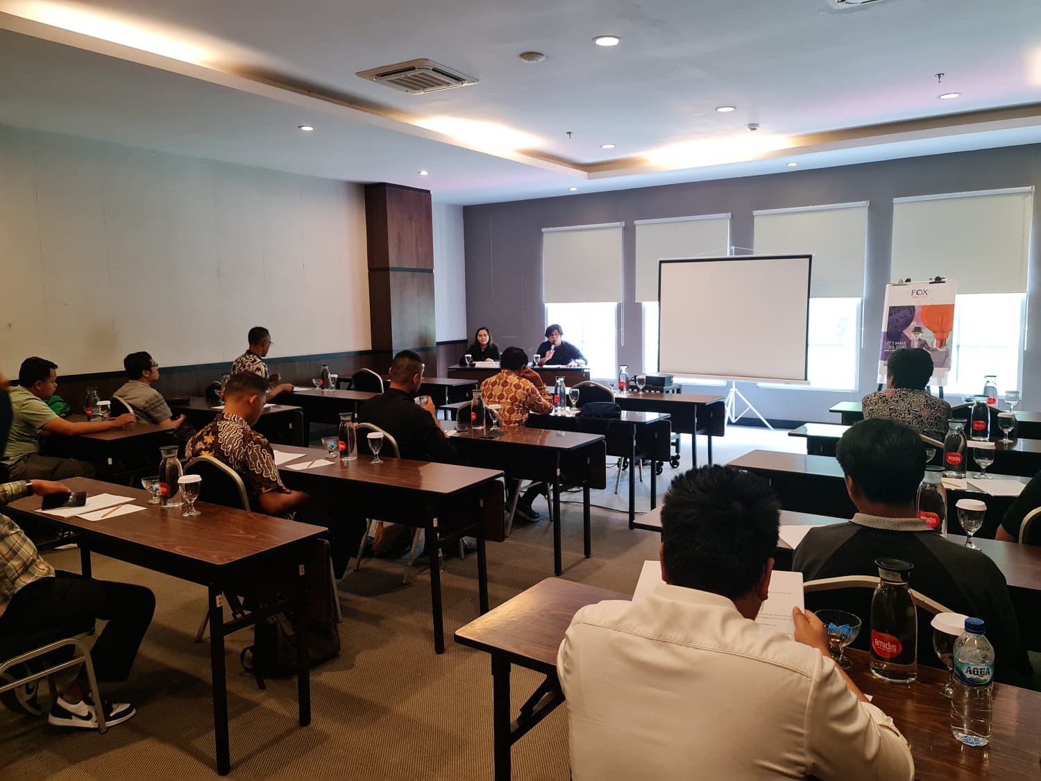 Sejumlah calon advokat mengikuti Pendidikan Khusus Profesi Advokat (PKPA) yang digelar SAFA Foundation