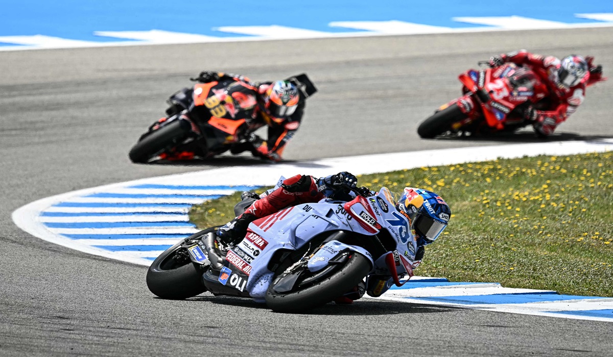 Ilustrasi--balapan MotoGP