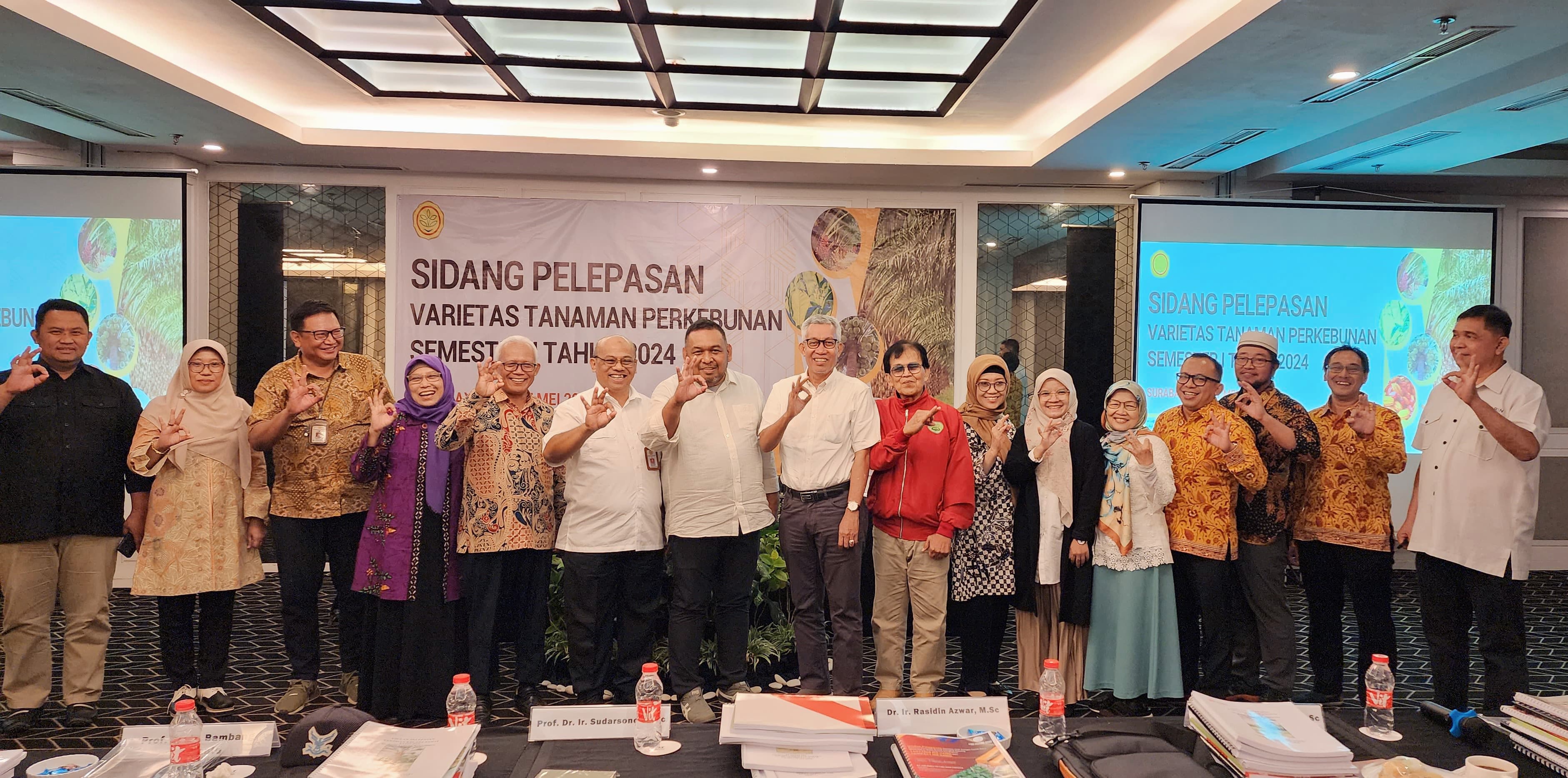 Kejar Produksi Tanaman Perkebunan Menuju Benih Unggul, Kementan Lakukan Pelepasan Varietas