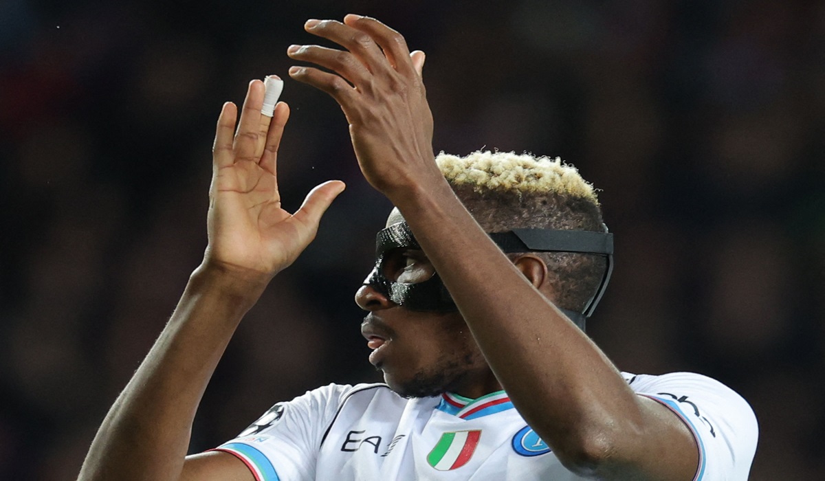 Penyerang Napoli Victor Osimhen