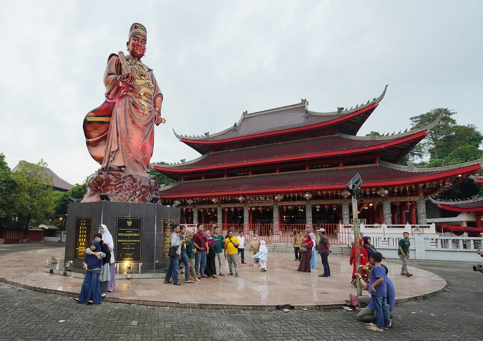 Kelenteng Sam Poo Kong, Kota Semarang, Jawa Tengah.