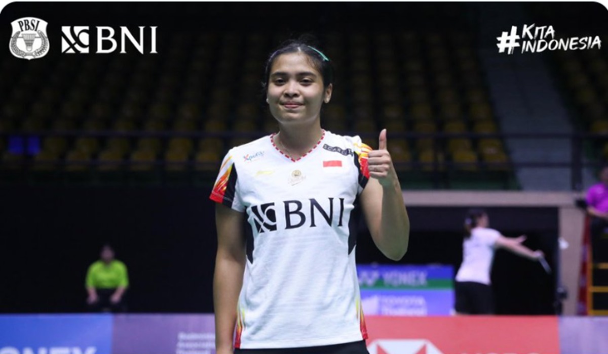 Tunggal putri Indonesia Gregoria Mariska Tunjung