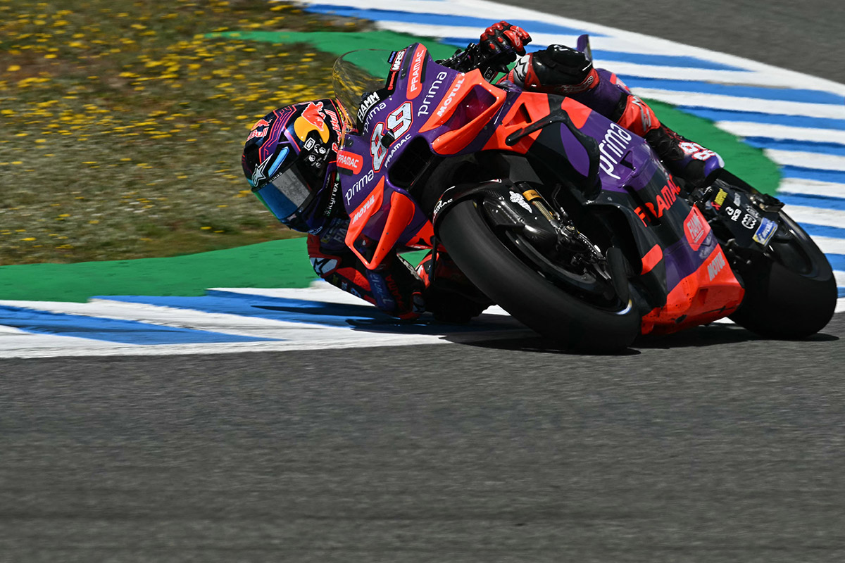 Pembalap Prima Pramac Racing Jorge Martin.