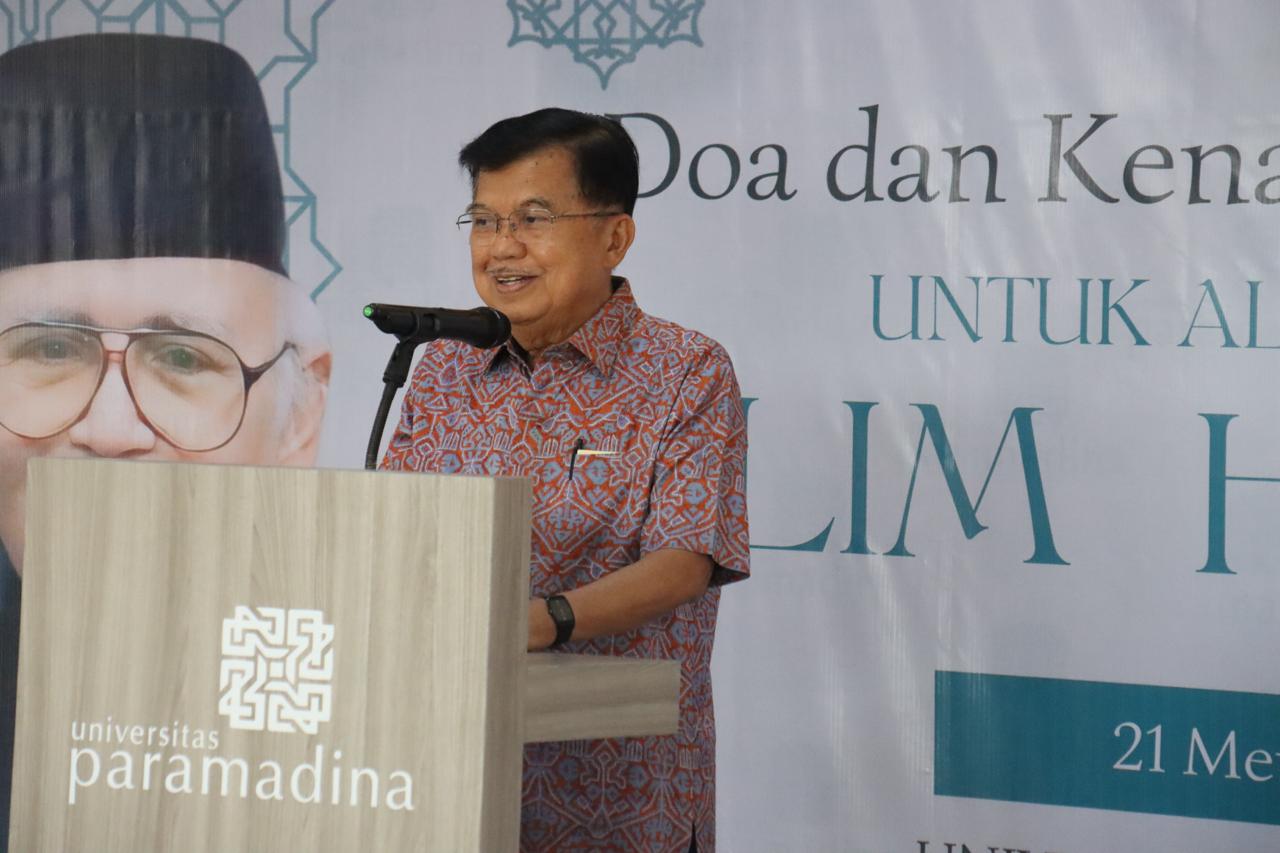 Wakil Presiden ke-10 dan ke-12 RI, HM. Jusuf Kalla (JK) mengenang Salim Said