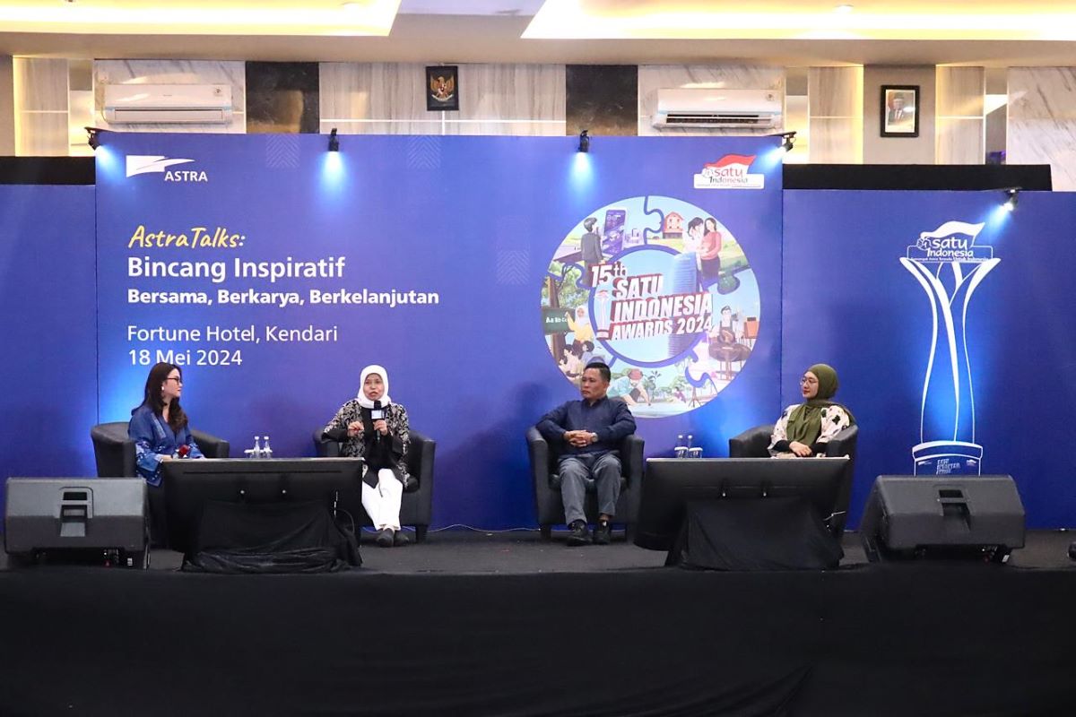 Sosialisasi Semangat Astra Terpadu Untuk (SATU) Indonesia Awards di Kendari. Sulawesi Tenggara.