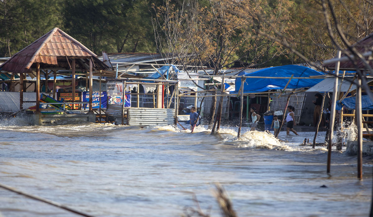 Banjir di sungai Mahakam Ulu, Kalimantan Timur