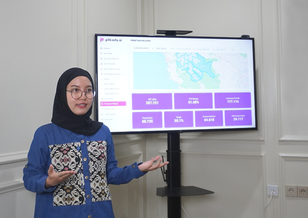CEO Pilkada.AI, Nadia Shabilla