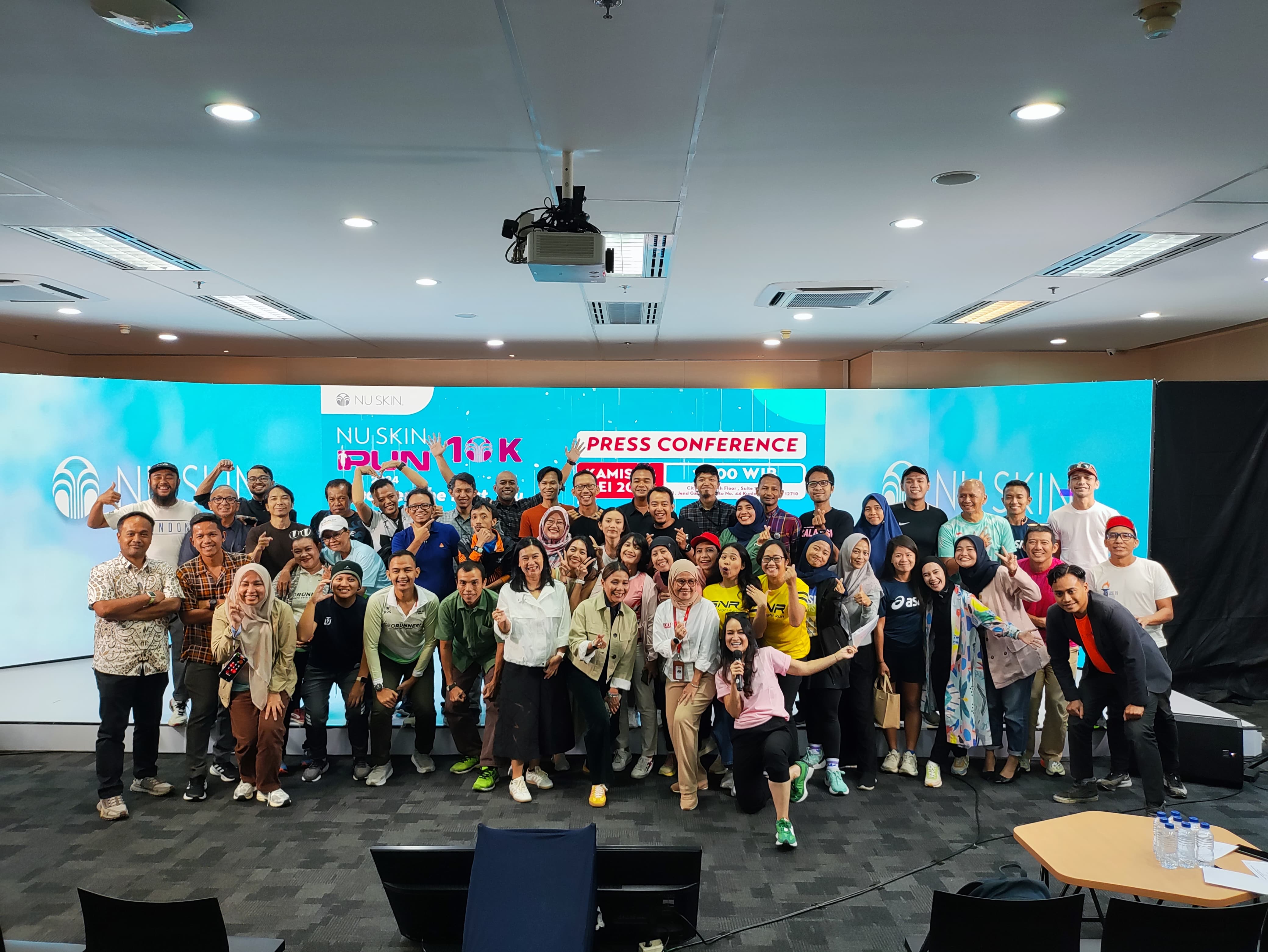  Nu Skin Indonesia akan menggelar ajang lomba lari jalan raya.
